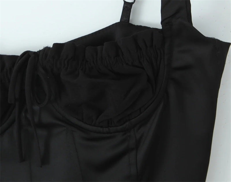 Arlisse Asymmetrical Strap Tank - White