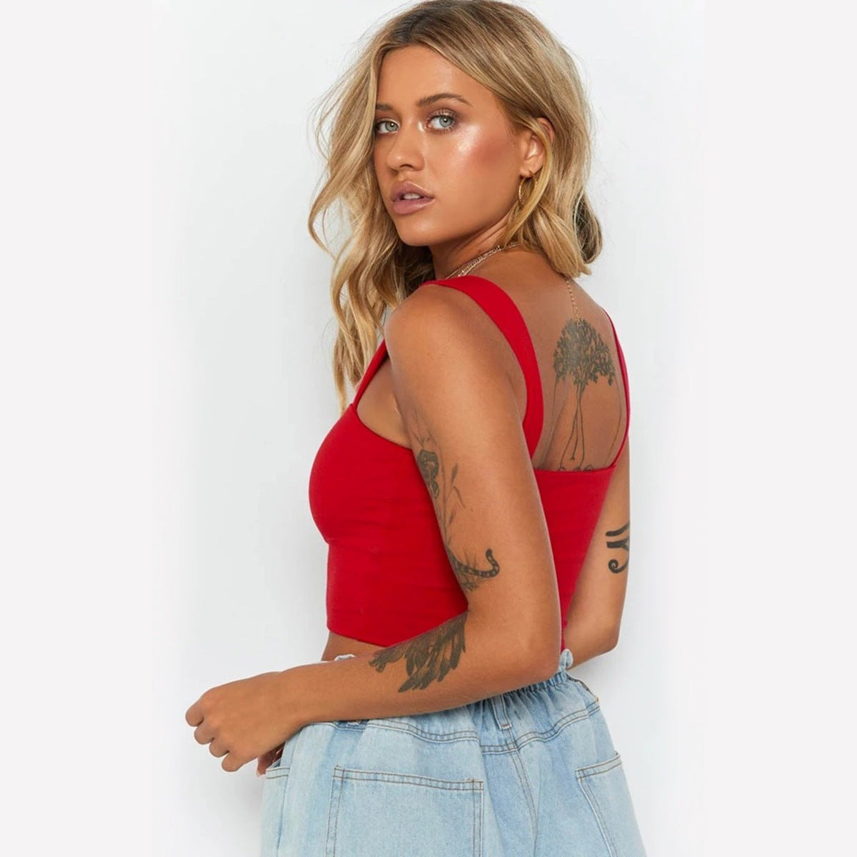 Scarlet Summer Crop Top