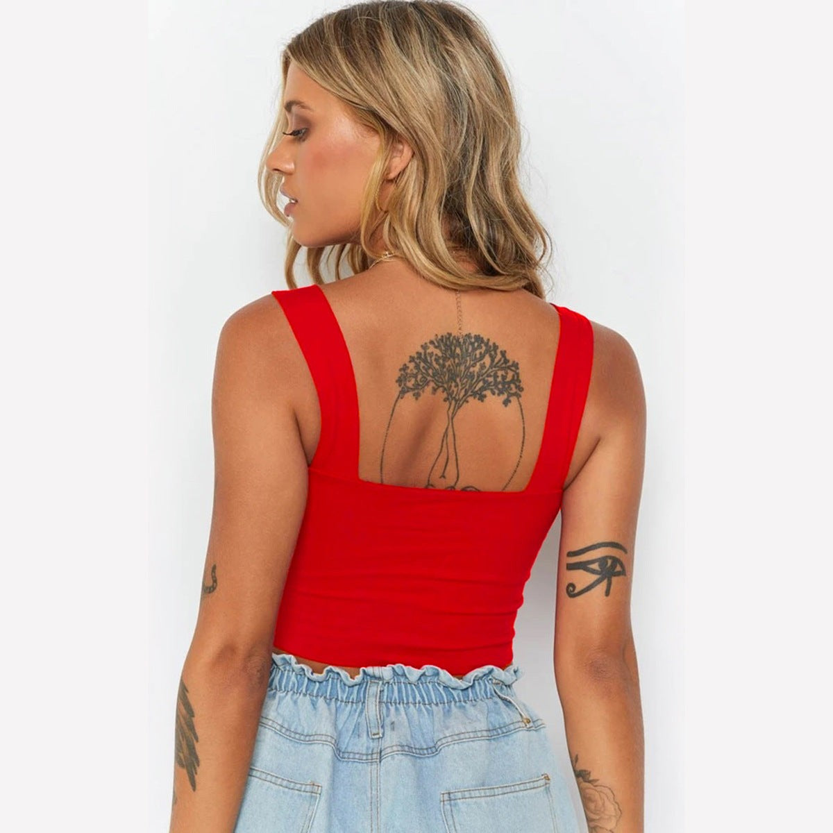 Scarlet Summer Crop Top