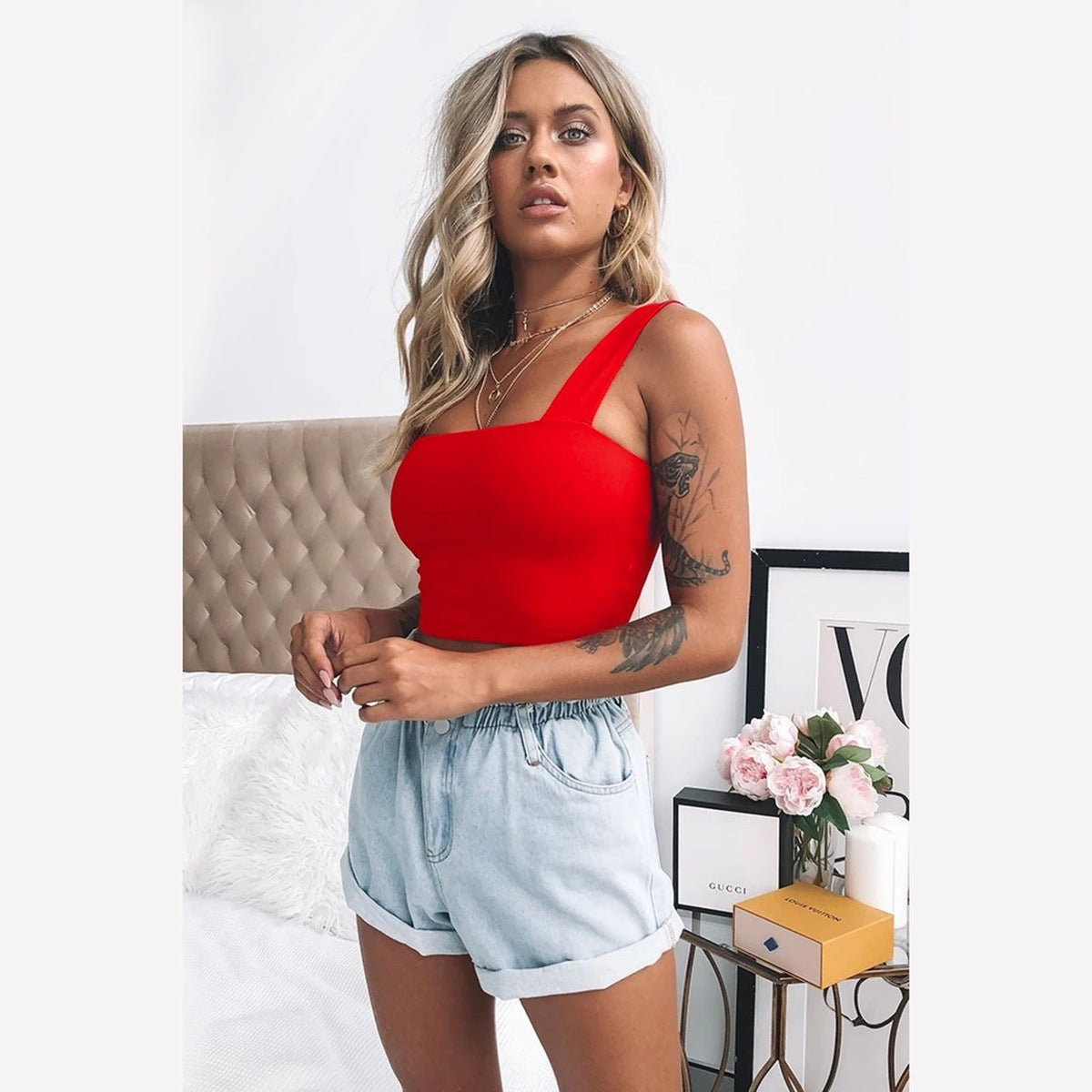 Scarlet Summer Crop Top