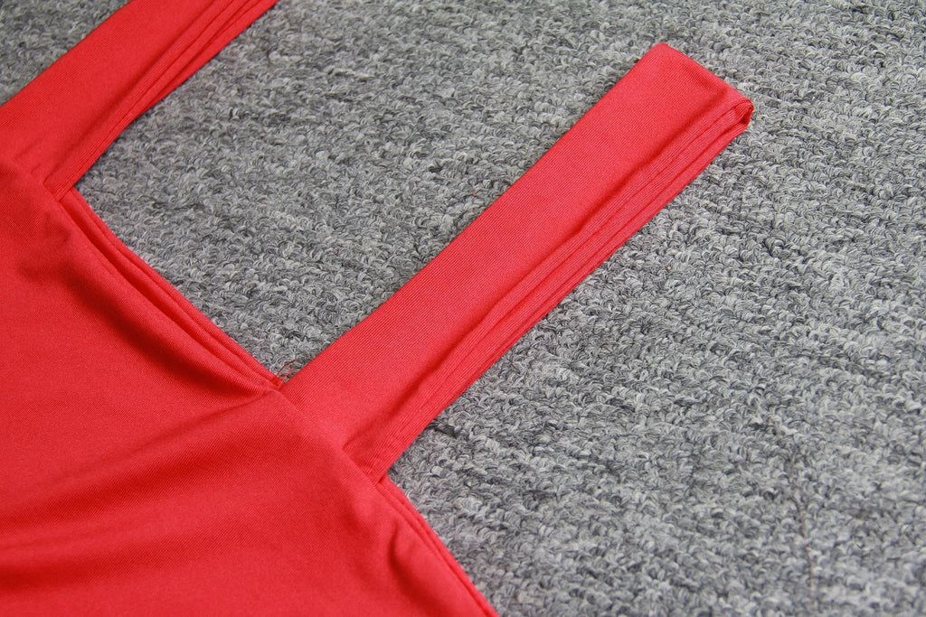 Neon Orange Summer Crop Top